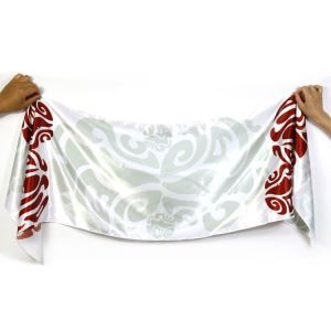 100% Poly Satin Scarf Handmade