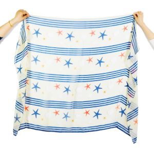 100% Polyester Voile Neckerchief