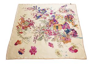 High Quality True Silk Scarves Crepe De Chine Square Scarf