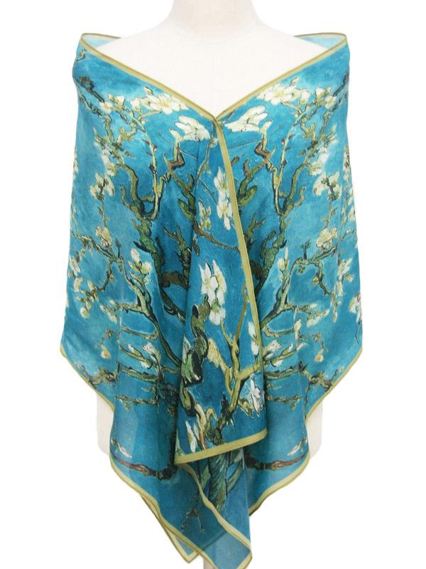 Made Personalized Digital Silk Scarves