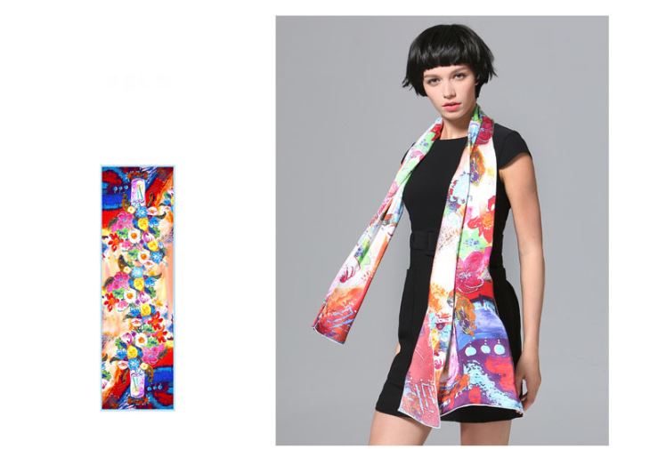 Design Print Your Own Silk Scarves