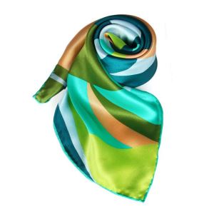 Silk Scarves With Logo For Promotion