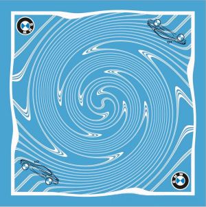 Logo Cheap Promotional Polyester Silk Scarves