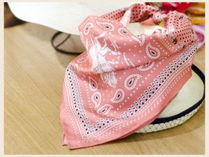 Design Printed Polyester Twill Scarves