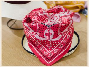 Personalized Logo Ladies Polyester Twill Scarves