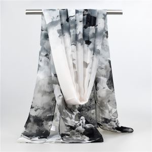 Design Digital Printed Chiffon Scarves