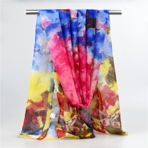 Digital Printed Chiffon Beach Scarves