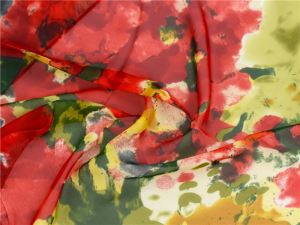 Design Digital Printed Silk Fabric