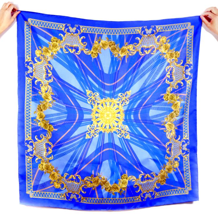 Custom Design Digital Printing Lady Silk Scarf (2).jpg