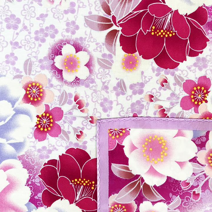 Digital Printed Custom Artwork Silk Scarves 90 x90 Square Satin Bandana (3)