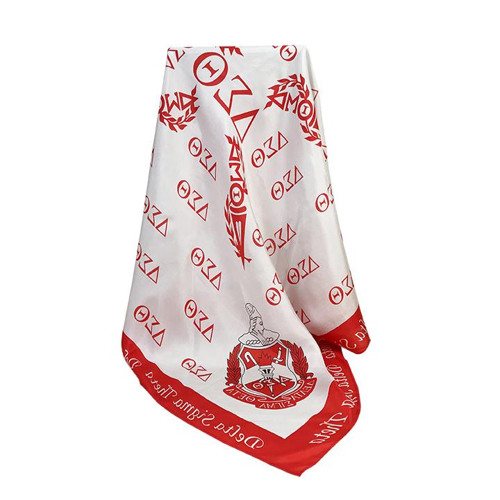 Ladies Silk Habotai Digital Printing  Silk Head Wrap Scarves