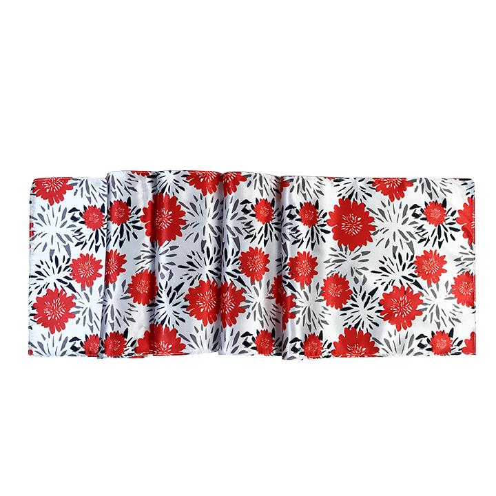 Company Custom Silk Satin Shawl Accessory Neckerchief (1)
