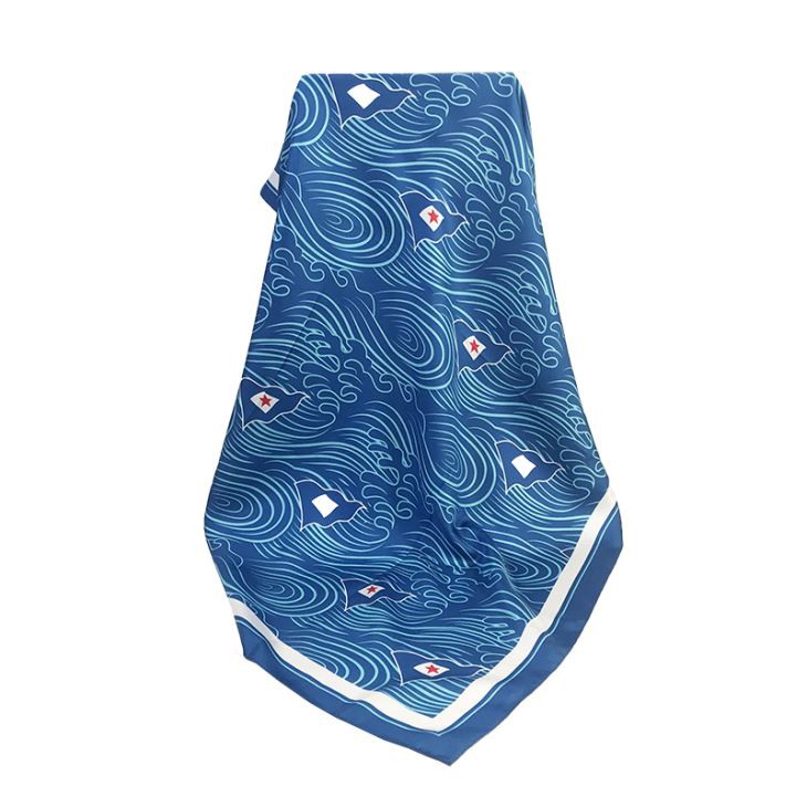 Personalized Silk Satin Square Scarf