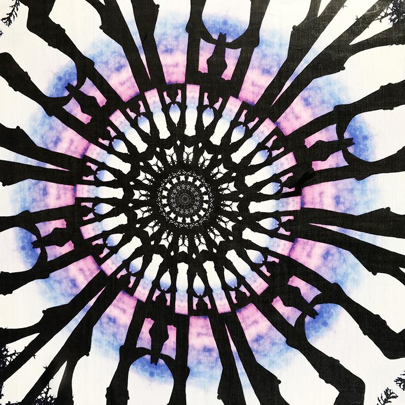 Custom Design Silk Cotton Scarf (2)