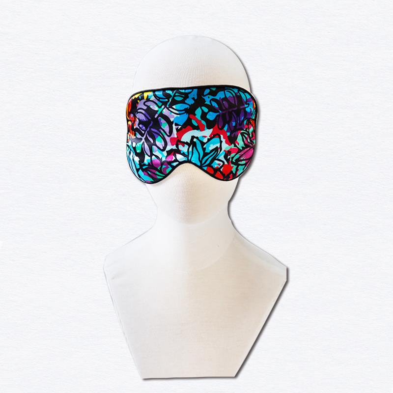 Soft Eye Shade Silk Satin Sleeping Eye Mask with Elastic Strap (3)