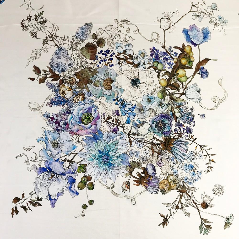 Create Your Own Design Printed Silk Scarves (2)