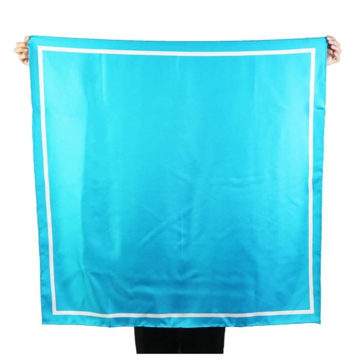 Artist Design Digital Printed Silk Twill Shawl Scarf