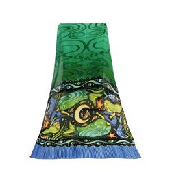 Printed Gauze Scarf
