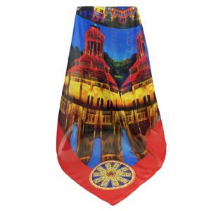 Big Size Square Silk Chiffon Hijab Scarf