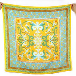 Creative Design Silk Cotton Scarf