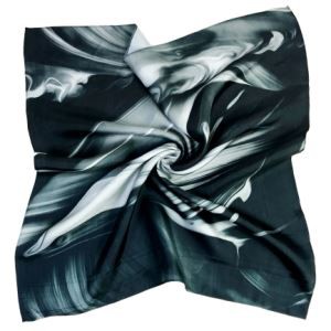 Creative Design Twill Silk Head Scarf