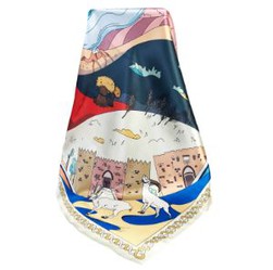 100% Silk Satin Bandana
