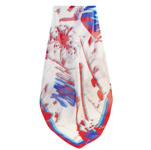 Artist Silk Chiffon Scarf