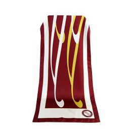 Company Logo 100% Silk Twill Scarf