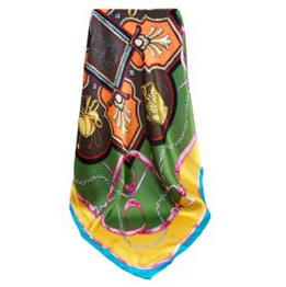 Custom Design Silk Satin Hijab