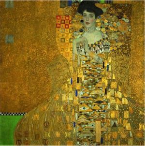 Digital Printed Twill Silk Scarves For Museum Austria Special Colorful Oil Painting Design