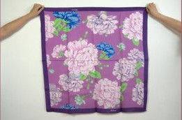 Brunei Client Digital Printed Twill Silk Square Scarves