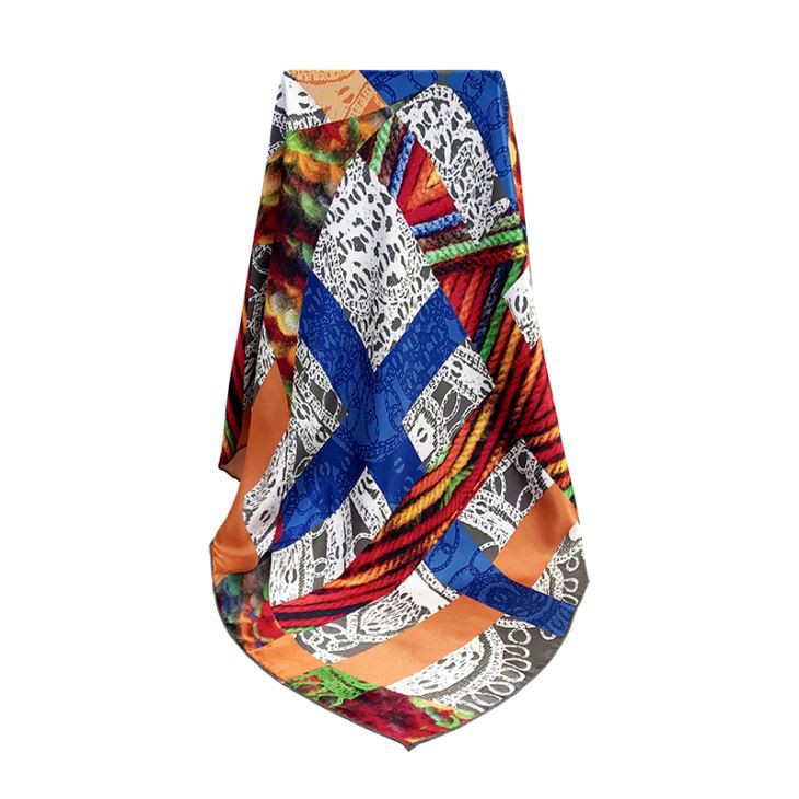 Fashion Silk Satin Shawl