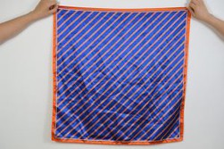 Russia Client Hand Screen Printing Polyester satin scarves