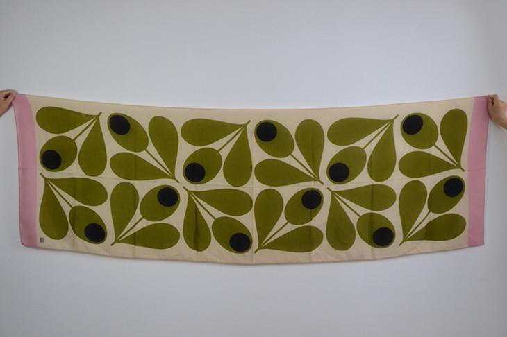 Denmark Client Custom Hand Printed Pure Wool Oblong Scarves
