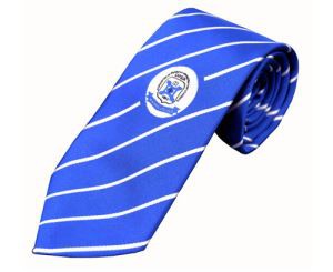 Logo Jacquard Polyester Ties For Africa University