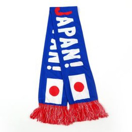 Logo Printed Cheap Acrylic Soccer Team Scarf