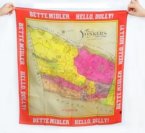 New York Government Customizable Digital Printing Silk Georegette Scarves