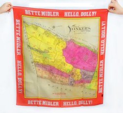 New York Government Customizable Digital Printing Silk Georegette Scarves