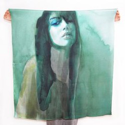 Art Gallery South Africa Image Design DigitalPrinting Satin Silk Scarves