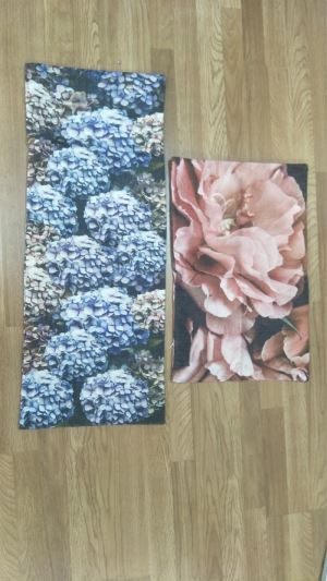 Custom Printed Linen Fabric Cushion