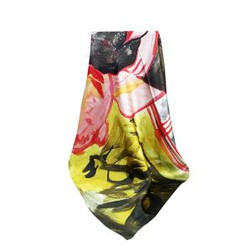 Printed Silk Satin