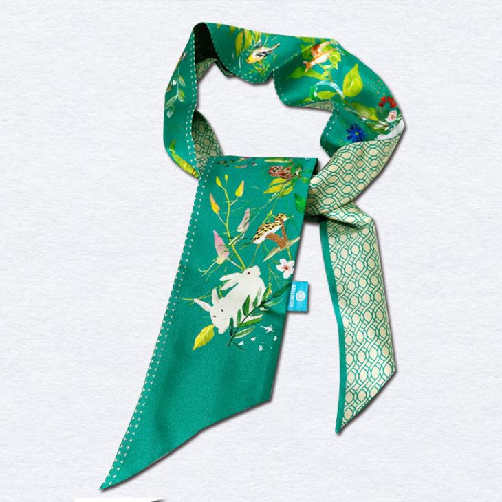 Printing Twillies Silk Scarf