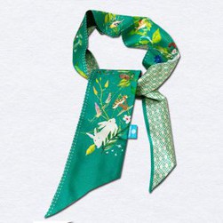 Printing Twillies Silk Scarf
