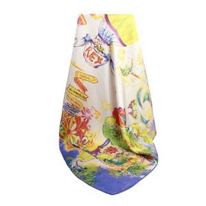 Silk Printing Scarf Bulk For Event