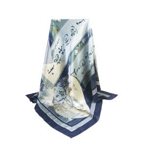 Silk Twill Scarf For Gift