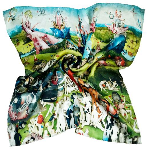 Digital Print Artist Silk Twill Hijab