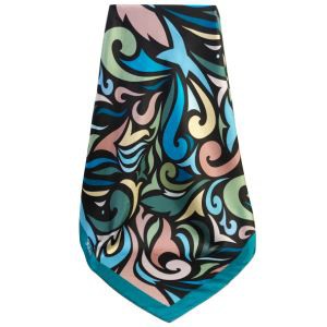 Digital Printed 100% Silk Hijab