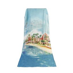 Digital Printed Chiffon Silk Shawl