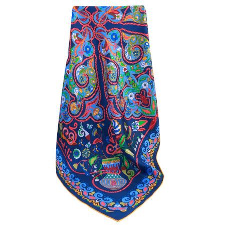Digital Printed Design Silk Twill Hijab