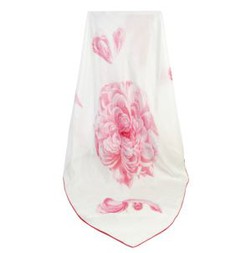 Digital Printed Silk Cotton Head Scarf